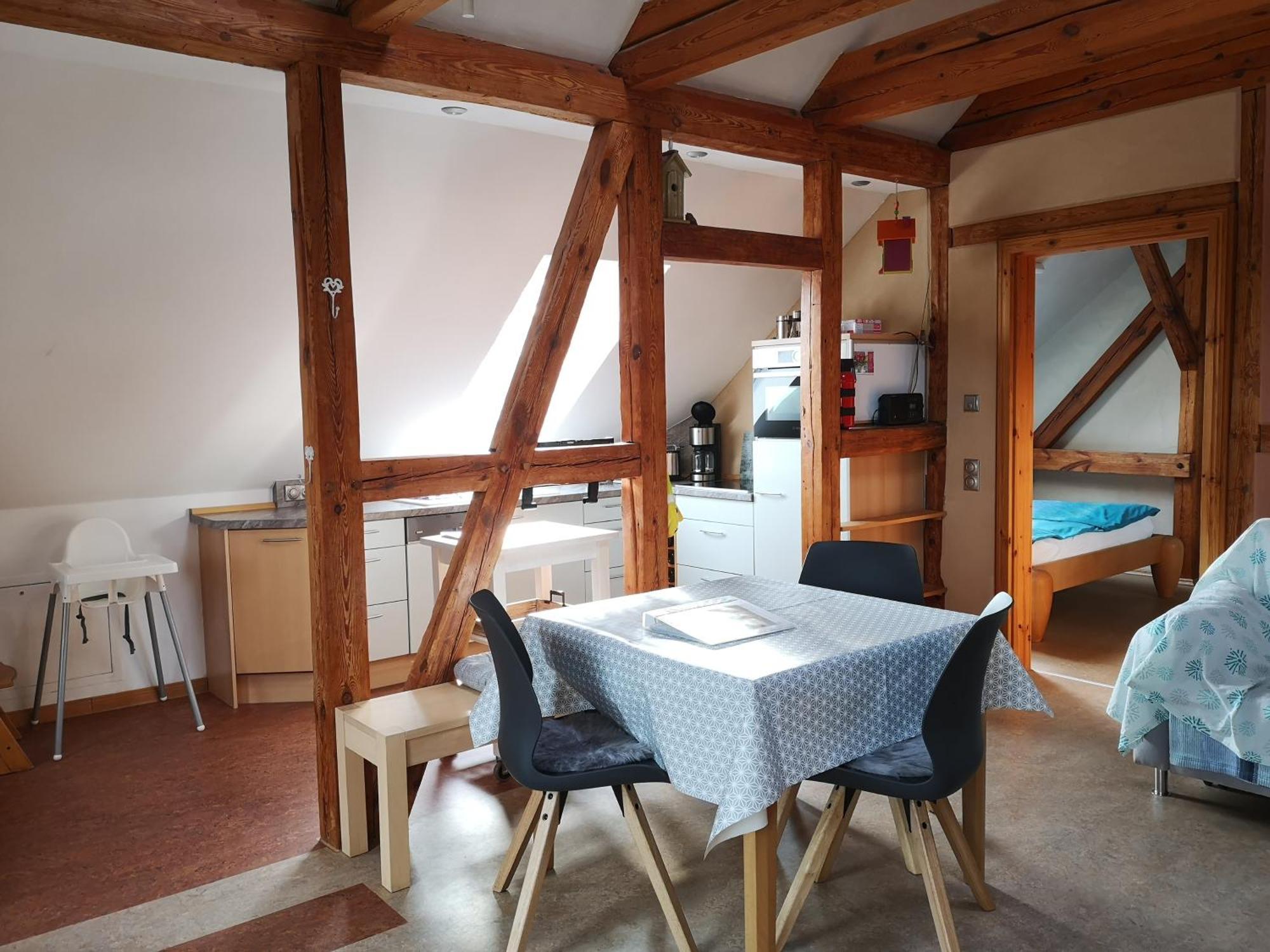 Ferienwohnung Im Vogelhaus Mit Dachterasse Und Grossem Garten Calau Exterior photo
