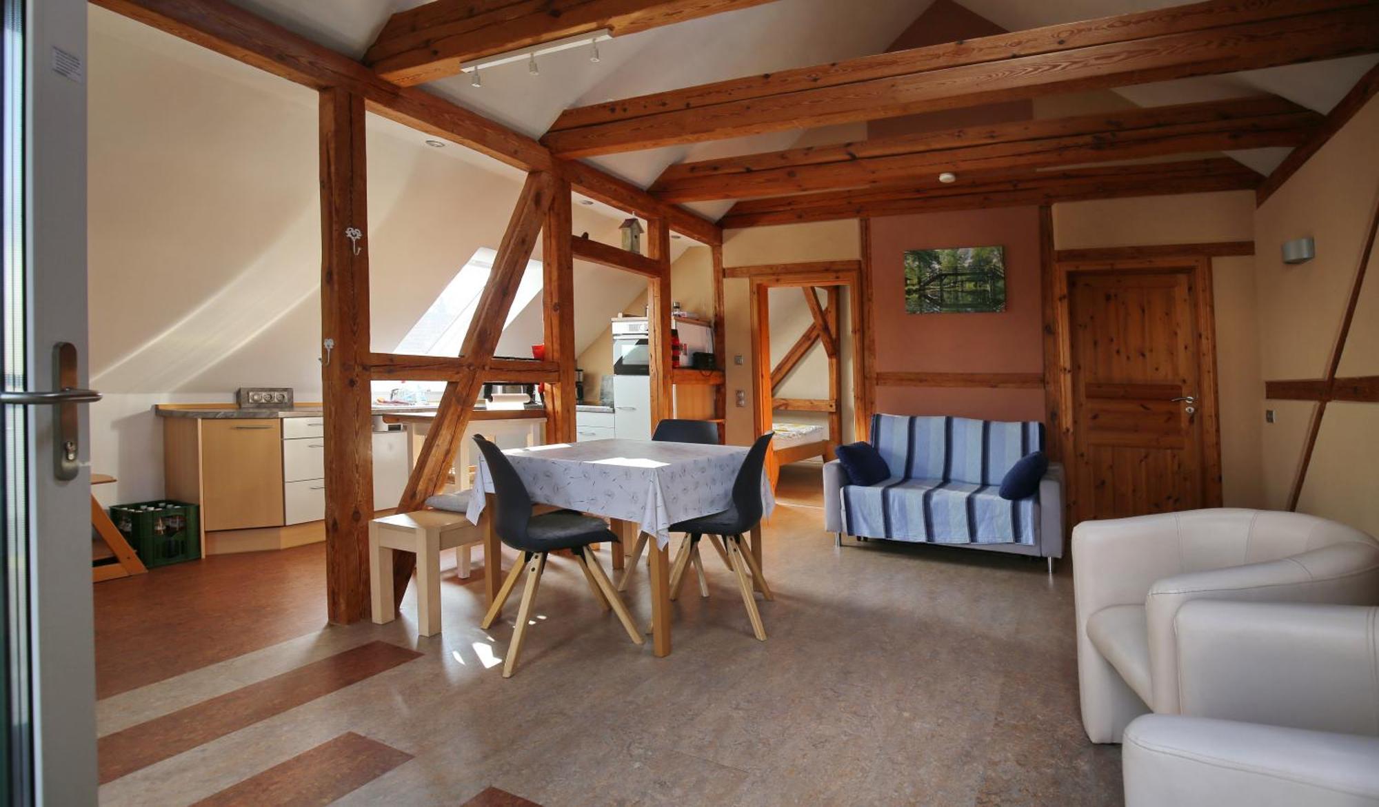 Ferienwohnung Im Vogelhaus Mit Dachterasse Und Grossem Garten Calau Exterior photo